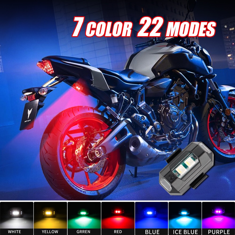 Luces para motocicleta, luz es - Drone Strobe Light reseña y precio