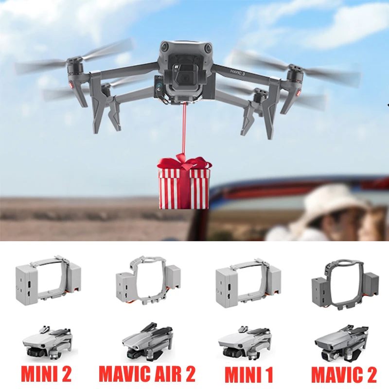 Sistema Airdrop para Dron DJI  - Drone Tablet Mount reseña y precio