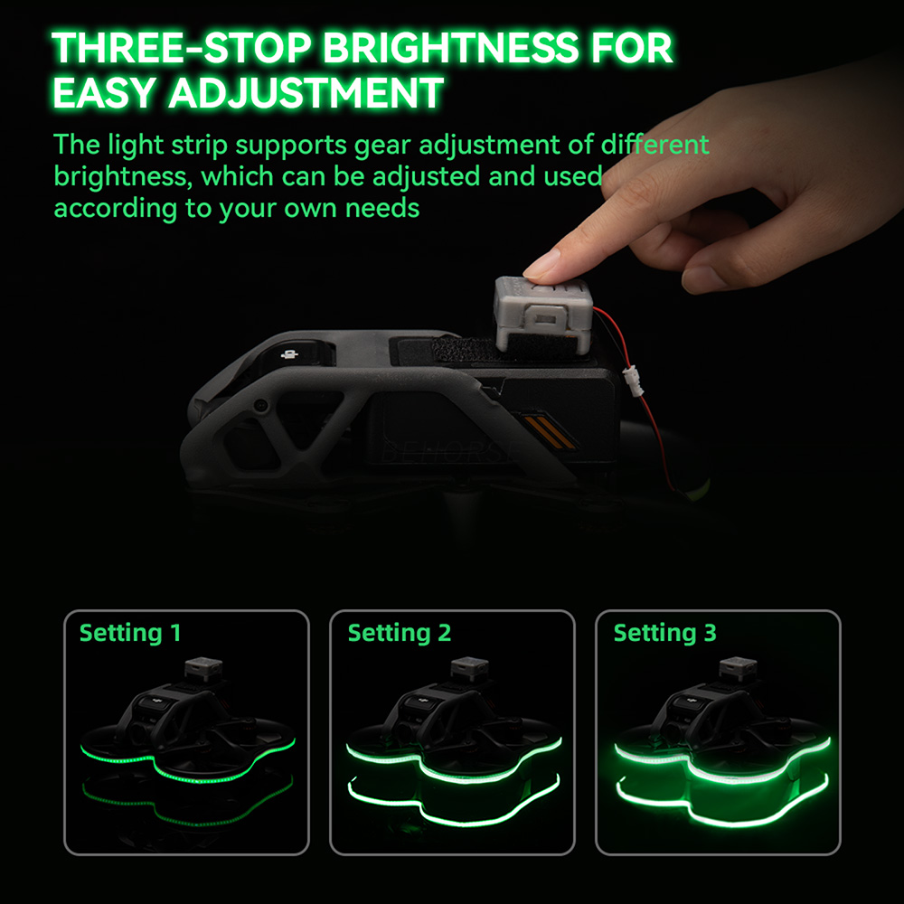 Tiras de luces LED RC para Dro - Drone Strobe Light reseña y precio