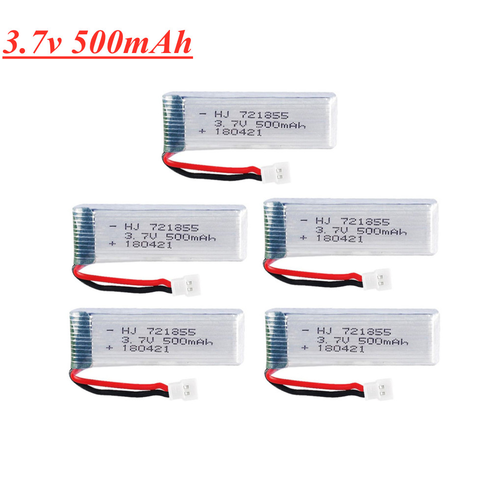 Batería lipo de 3,7 V, 500mah, - Eachine Drone E58 reseña y precio