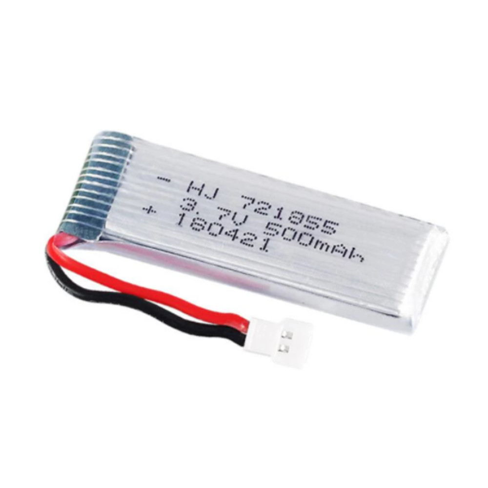 Batería lipo de 3,7 V, 500mah, - Eachine Drone E58 reseña y precio